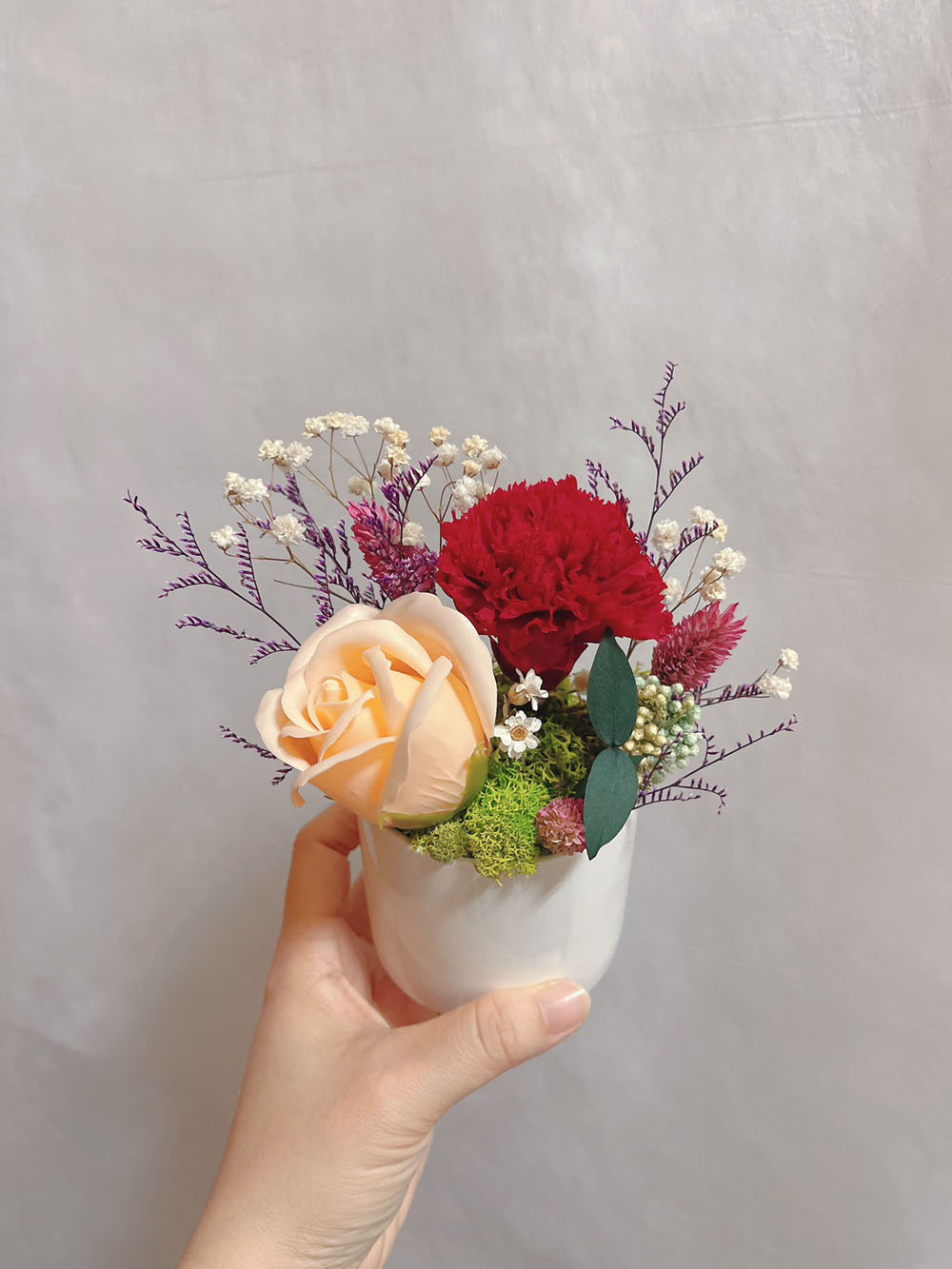 台南永生花/乾燥盆花36